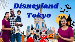 Tokyo Disneyland with birthday girl |telugu vlog in Japan |Disneyland Tokyo |Halloween