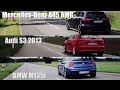 Audi S3 vs BMW M135i vs Mercedes A45