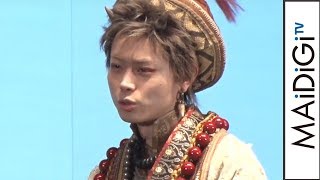 桐谷健太、“5年もの”の浦ちゃん衣装に苦笑い　菅田将暉「リアルビンテージですね」　「au WALLET ポイント発表会」