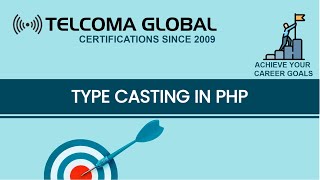 34 Type Casting in PHP