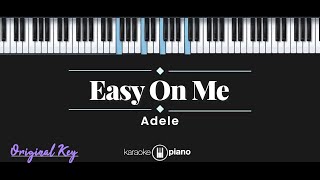 Download Easy On Me - Adele (KARAOKE PIANO - ORIGINAL KEY) mp3
