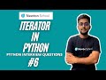 (Hindi) What is Iterator in Python | Python Interview Questions - Part 6 |  Newton School