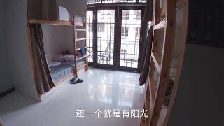 第2次住男女混住青旅，第一次在北海，这一次在桂林体验更舒服