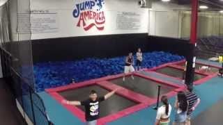 Aerial Filming at Jump America