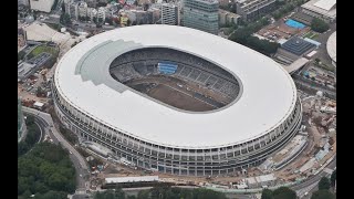 The Emperor's cup Final 2020 Vessel Kobe vs. Kashima Antlers 天皇杯決勝煽り  New National Stadium Tokyo　鹿島