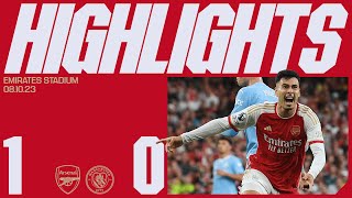 HIGHLIGHTS | Arsenal vs Manchester City (1-0) | Martinelli returns to win it!