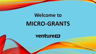 (01) Micro-Grants - Info Session & Details