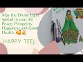 Wishing All happy teej 💚💚💛 teej speical FASHION DIVA 🔥😍 happy hariyali teej 🌳☘ 💃 latest fash #shorts