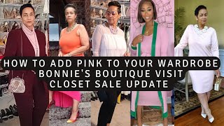 HOW TO WEAR PINK - COLOR COMBOS PART 3 - CLOSET SALE UPDATE #colormixing #color #pink