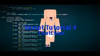 Minecraft Skript Tutorial 4 - ChatColor