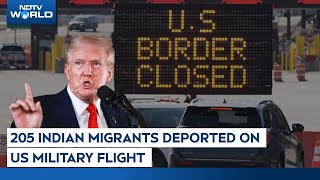 Trump On Deportation | 205 Indian Migrants Deported As Trump Cracks Down On Immigration