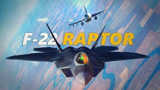 F-16 Viper Vs F-22 Raptor Dogfight | Digital Combat Simulator | DCS |
