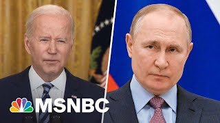 Biden Hits Putin’s ‘Naked Aggression’ And Leaves Sanctions Against Him On The Table