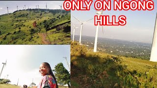 THE ONLY HILL IN KENYA WHERE ELECTRICITY IS GENERATED🚉⛽( Ngong hills wind power station)