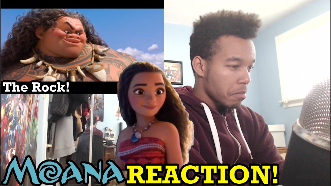 Moana Trailer Reaction Youtube