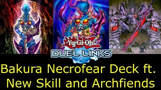 Yami Bakura's Duo Necrofears with Curse Necrofear new skill Spirit Grasp | Yu-Gi-Oh! Duel Links