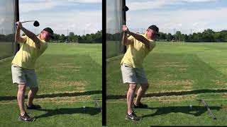 6 21 2017 practice swing v real swing