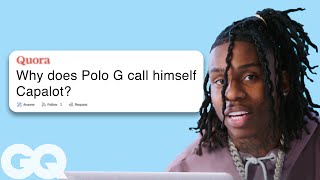 Polo G Replies to Fans on the Internet | Actually Me | GQ
