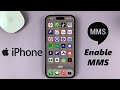 How To Enable MMS On iPhone