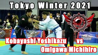 Tokyo Winter 2021 - Kobayashi Yoshikazu (Pato Studio) vs Omigawa Michihiro (Igloo)