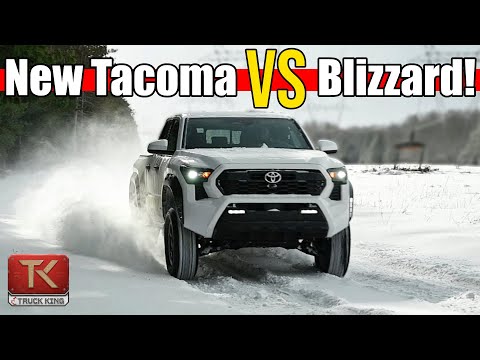 New 2024 Toyota Tacoma TRD Off-Road Hits Snowy Trails – How's it Perform?