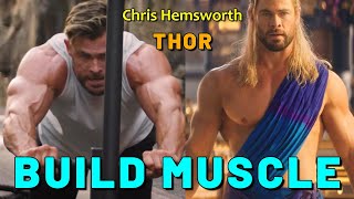 Chris Hemsworth's WORKOUT, TRAINING SECRETS for BEST PHYSIQUE, Health & Fitness MOTIVATION