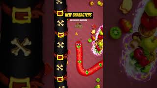 Wormszone,io funny moment best characters worm strowberry  bagian 242 #wormszoneio #snake #gaming