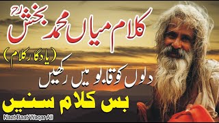 Sufiana Kalam || New Super Hit Kalam Mian Muhammad Bakhsh || Naat By Waqar Ali
