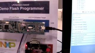 LPC Flash Programmer Demo at ESC Silicon Valley 2011