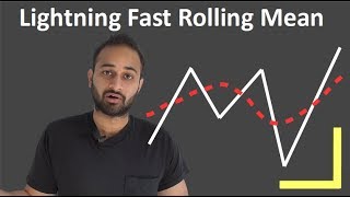 Lightning Fast Rolling Averages : Data Science Code