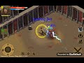 exiled kingdoms no equipment arcane knight destroys all gladiators in freetown arena.