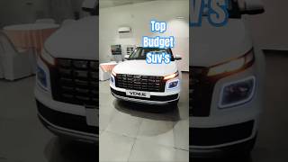 Top budget suv's 🚙 | #punch #exter #fronx #venue #breeza #xuv300 #facts #viral #cars #trending