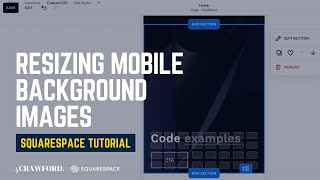 Resize Background Image on Mobile Squarespace