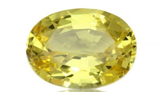 Natural Yellow Sapphire Ceylon Pukhraj