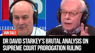 Dr David Starkey's Brutal Analysis On Supreme Court Prorogation Ruling