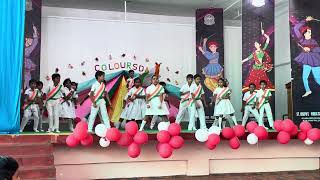 Children  ‘s day  celebration  ; Jai Ho dance; Arvin Thomas and his class 2 friends on Nov 2024