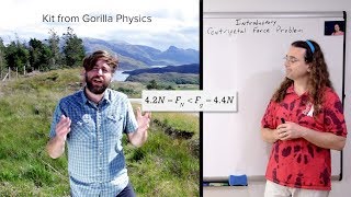 Introductory Centripetal Force Problem - Car over a Hill