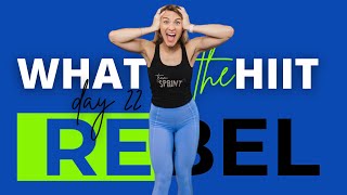 WHAT THE HIIT | REBEL Day 22 | 20 min Indoor Cycling Class