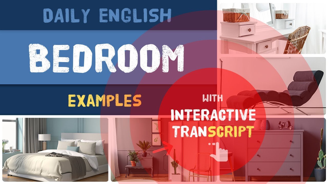 Bedroom Vocabulary English Speaking Practice Youtube