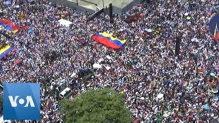 Anti Government Rally Underway in Venezuela