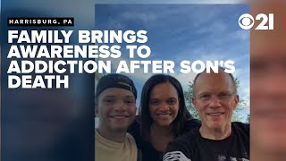 Family raises awareness about drug abuse following 21-year-old son's death in Harrisburg