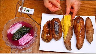 ☆군고구마ㅡ압력솥에 물 없이 구우면 맛있는 군고구마가 돼요~!☆★Roasted Sweet Potato★