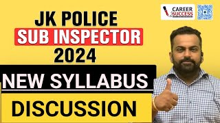 JKP SUB INSPECTOR  NEW EXAM PATTERN || SYLLABUS DISCUSSION