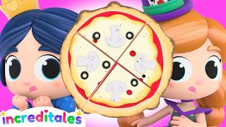 PIZZA CHALLENGE with Snow White  | Increditales | Funny Animation for kids