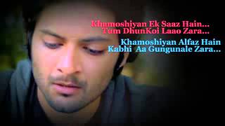 "Khamoshiyan" New Hindi Song with lyrics on screen