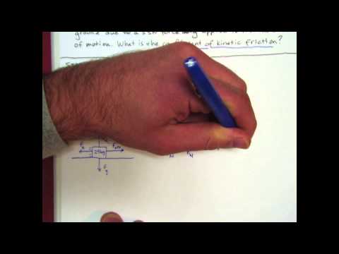Finding the coefficient of friction on a flat surface Finding the coefficient of friction on a flat surface