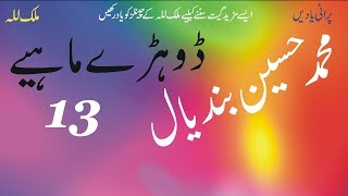 Dohray Mahiay 13 | Muhammad Hussain Bandial | Best Punjabi Saraiki Original Audio Song