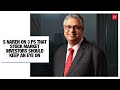 S Naren on 3 Ps that stock market investors should keep an eye on