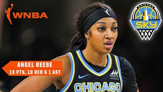 Angel Reese EJECTED after double-double performance vs. Liberty 😳 | WNBA on ESPN