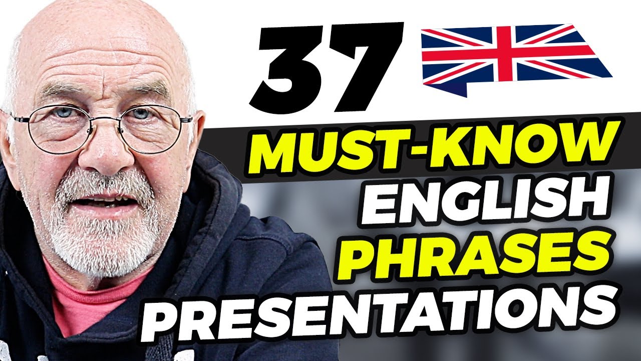 37 VITAL Phrases For Presentations In English | SPEAK LIKE A PRO! - YouTube